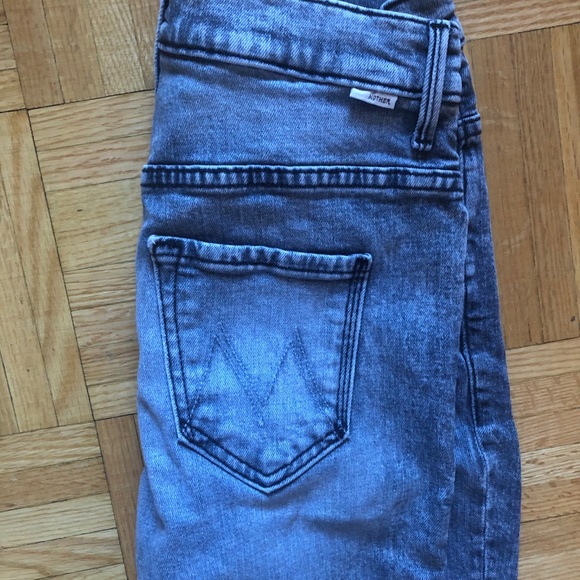 Mother the swooner ankle zip in static - Picture 3 of 5